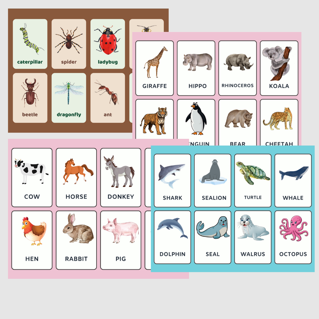 Learning Animals Busy Book