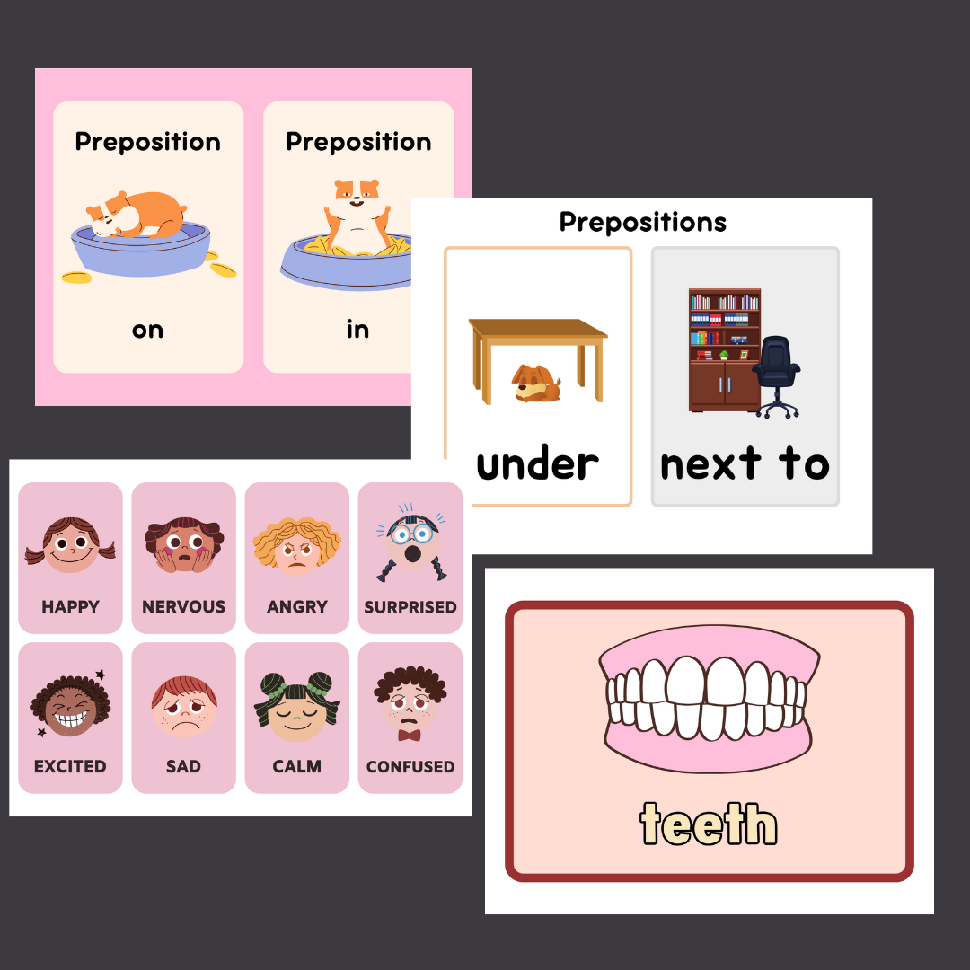 Learning Emotions & Body Parts Busy Book