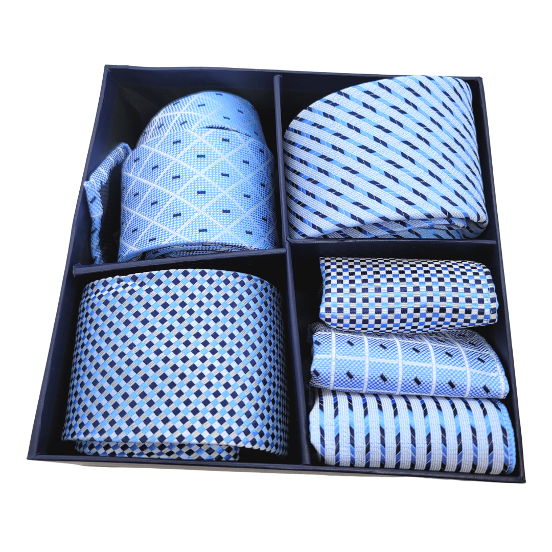 Silk Tie Gift Box (Blue Box)