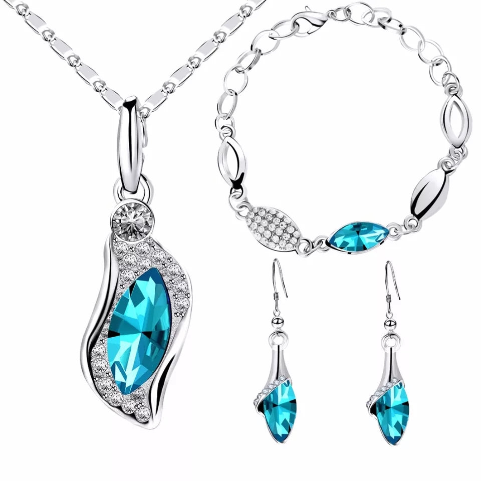 Austrian Crystal Jewelry Set
