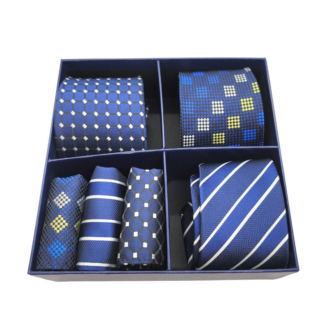 Silk Tie Gift Box (Blue Box)