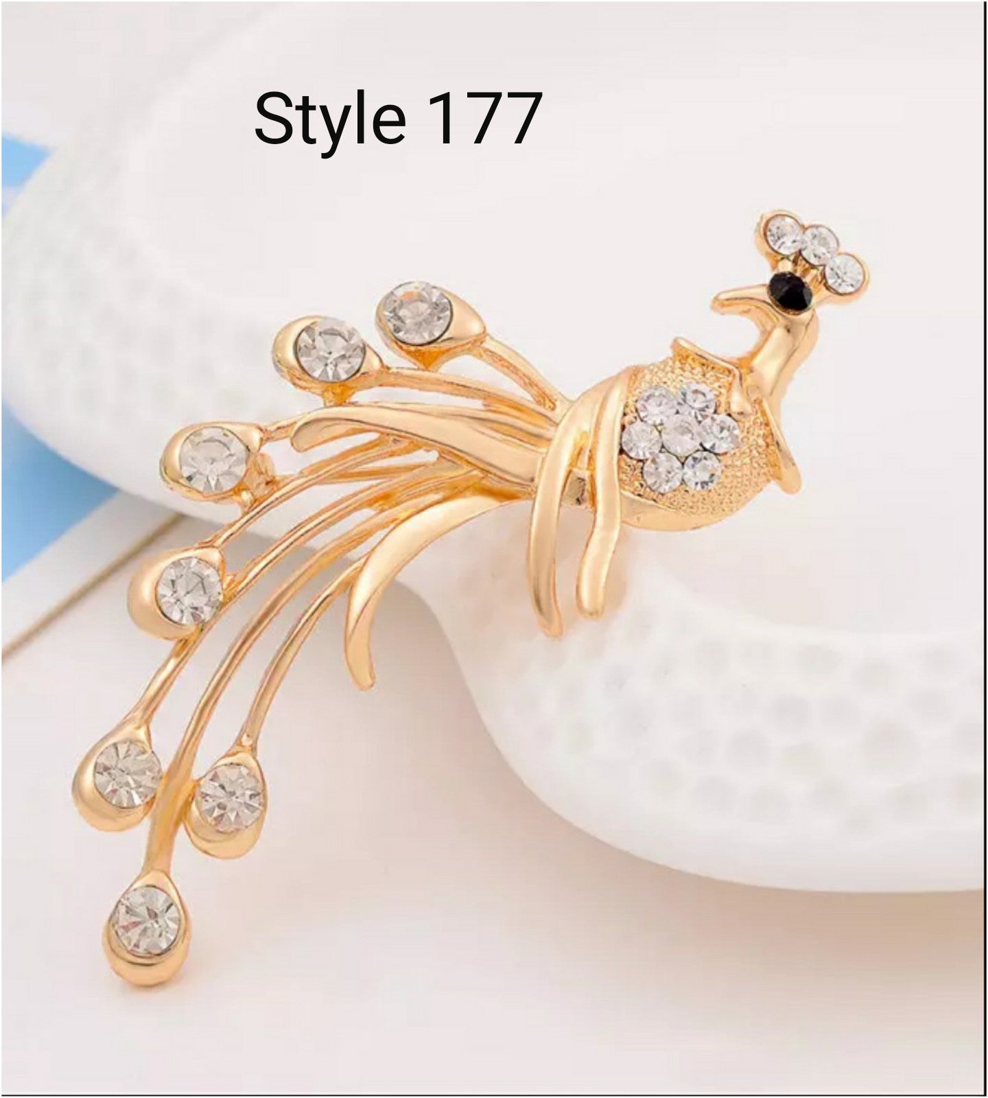 Rhinestone Brooch