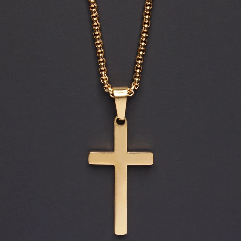 Rolo Gold Pendant Neckchain