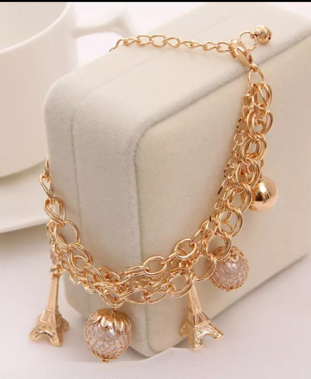 Paris n Pearl Bracelet