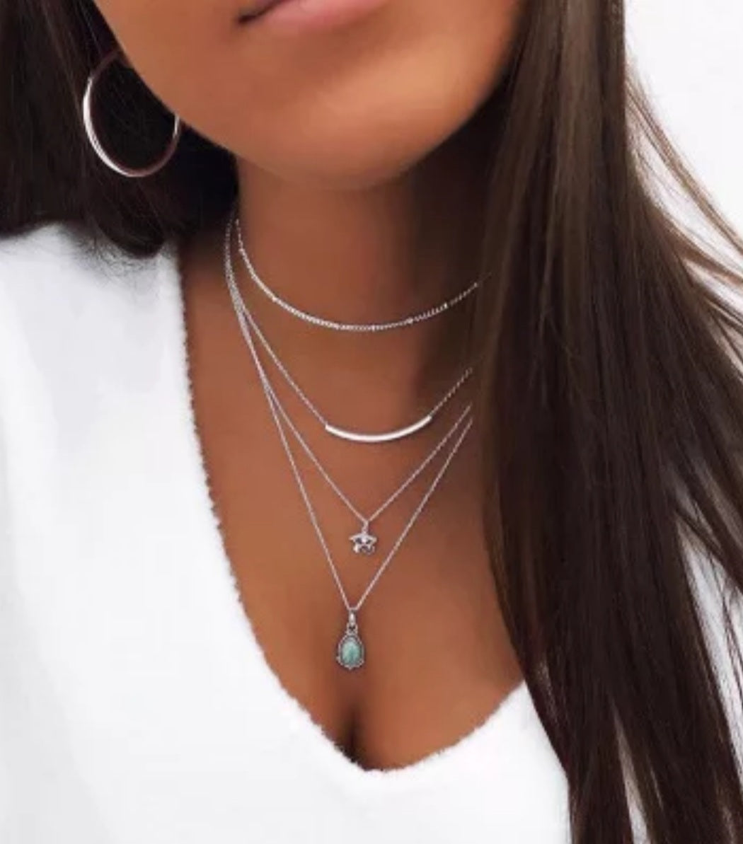 Green Stone Necklace