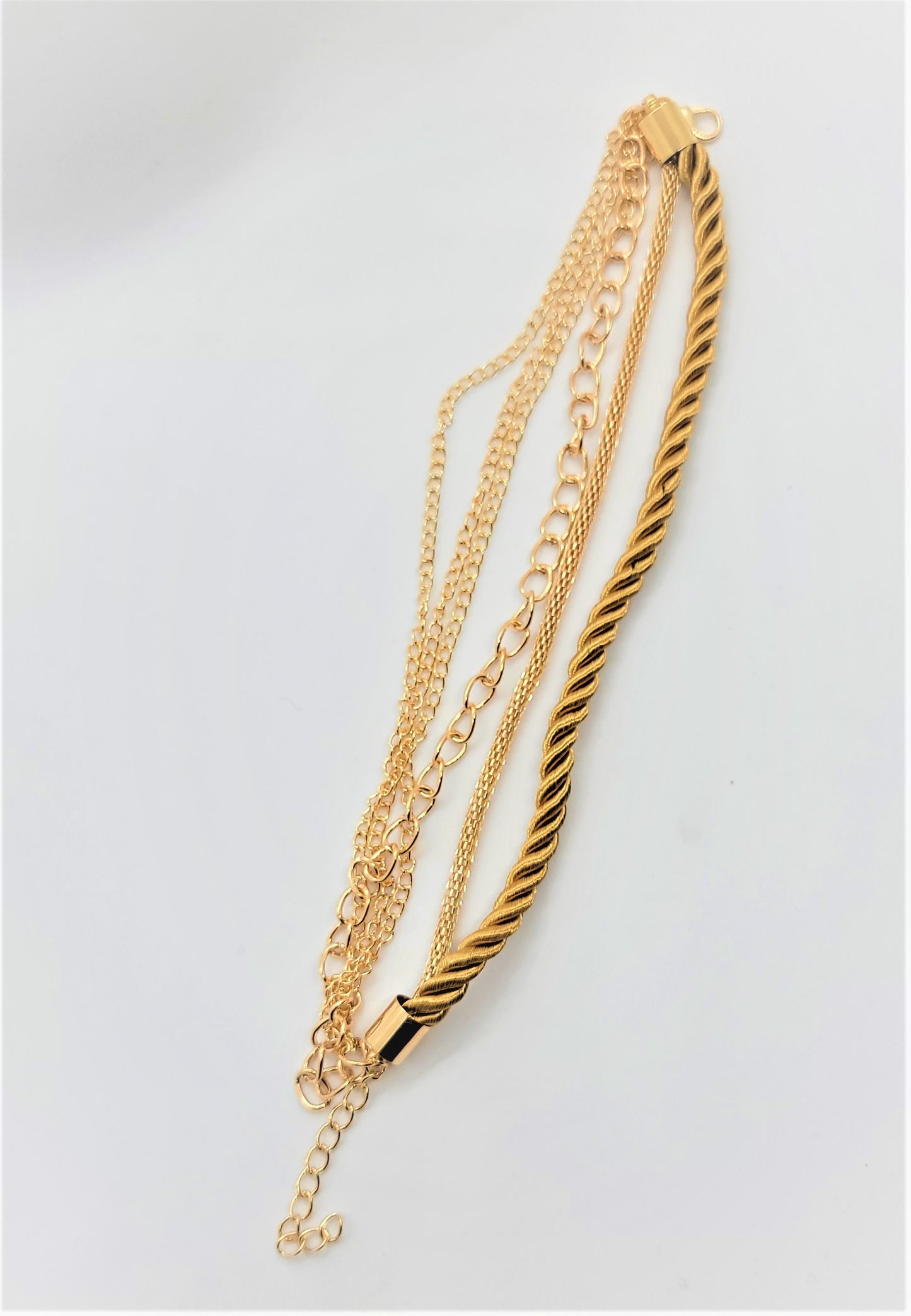 Tan Braided Rope Bracelet