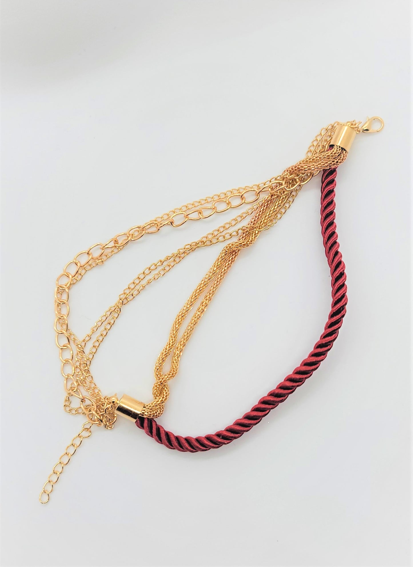 Red Braided Rope Bracelet
