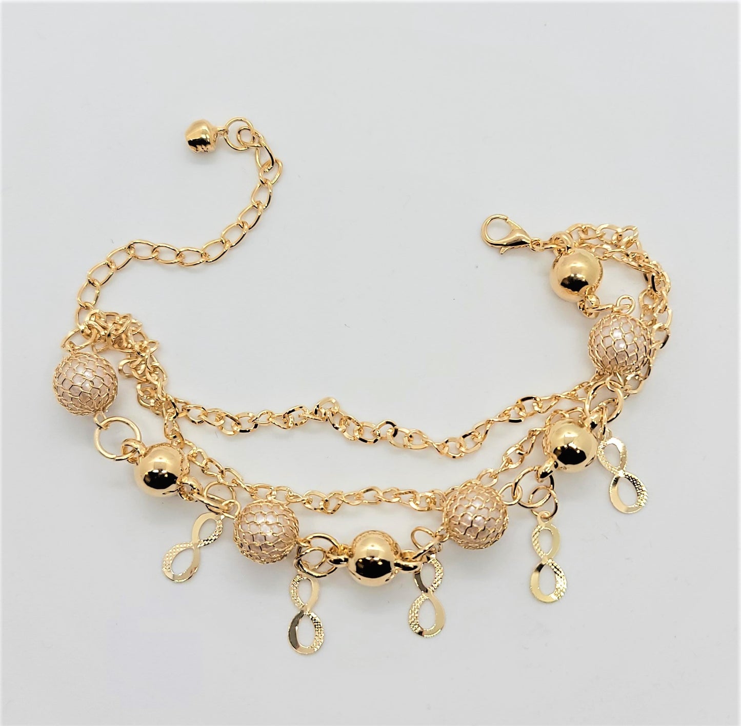 Infinity Pearl Bracelet