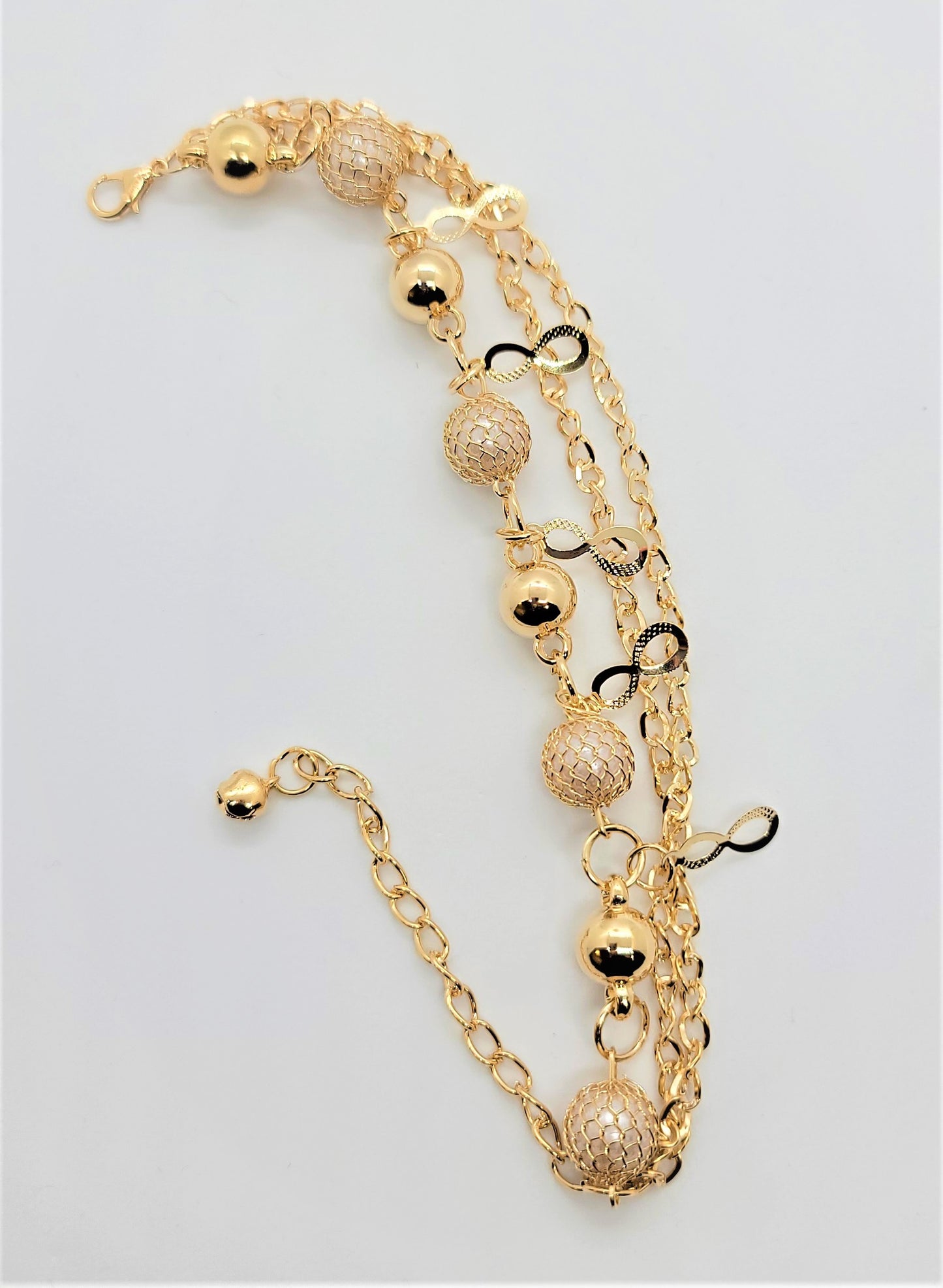 Infinity Pearl Bracelet