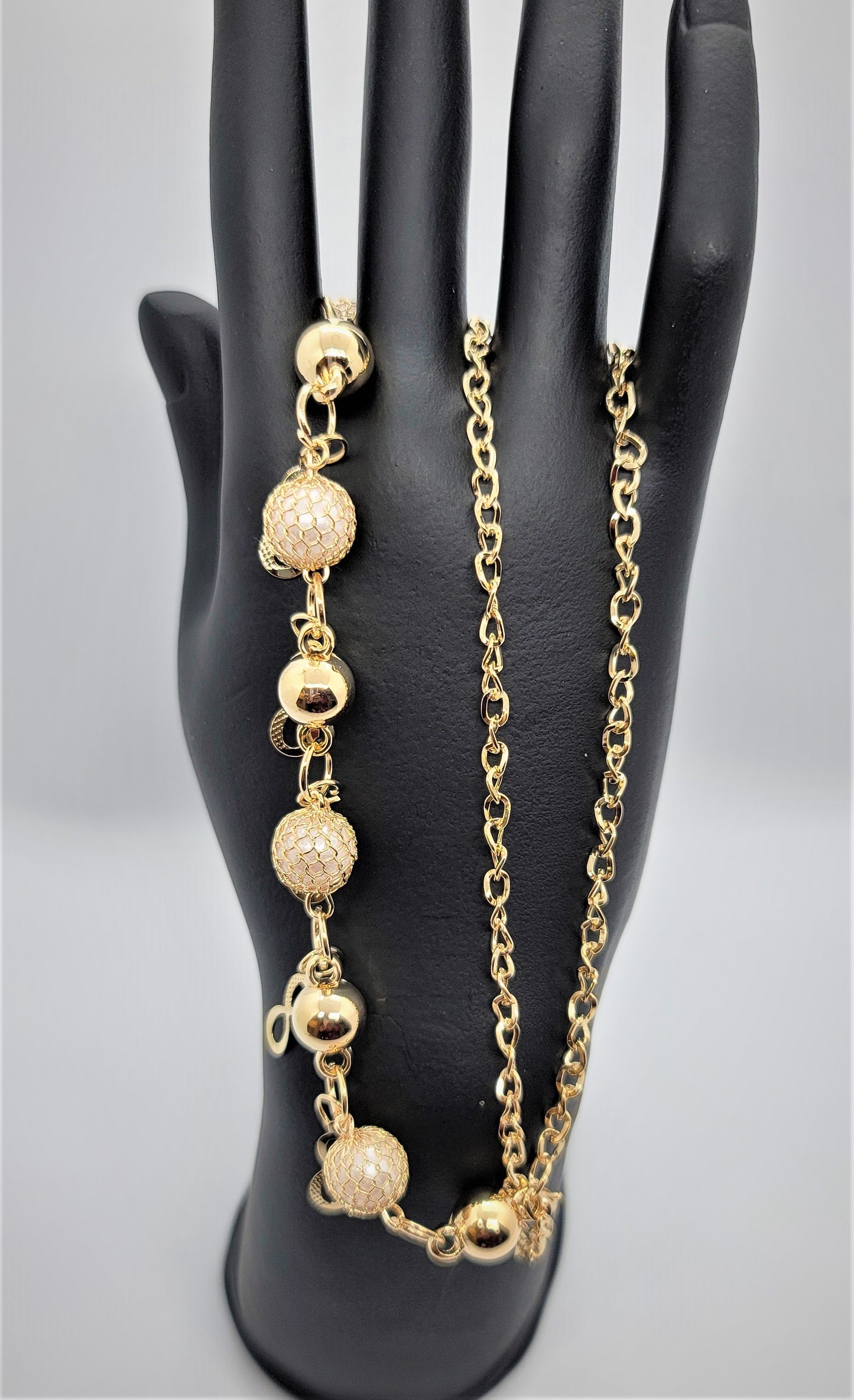 Infinity Pearl Bracelet