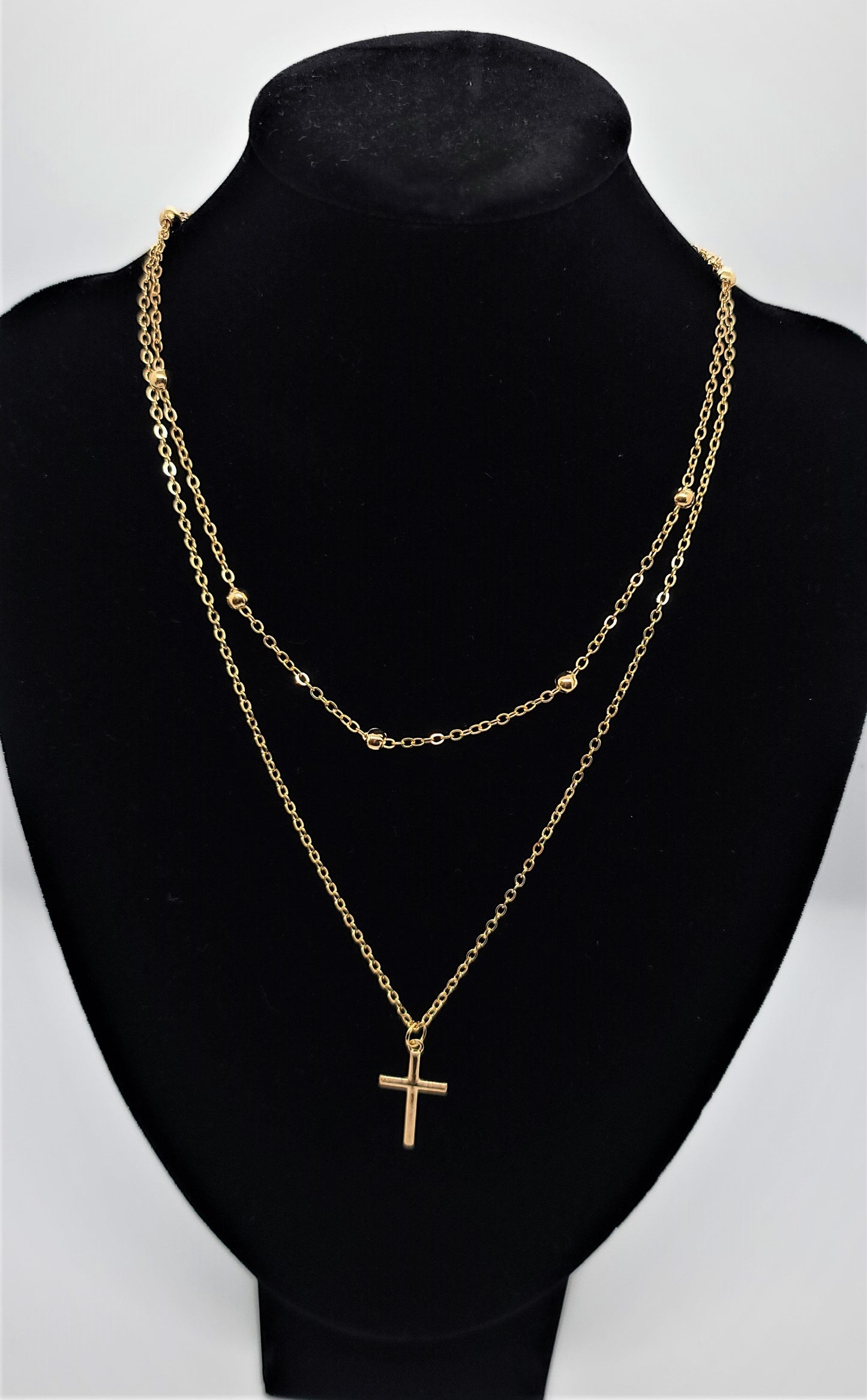 Gold Cross Necklace