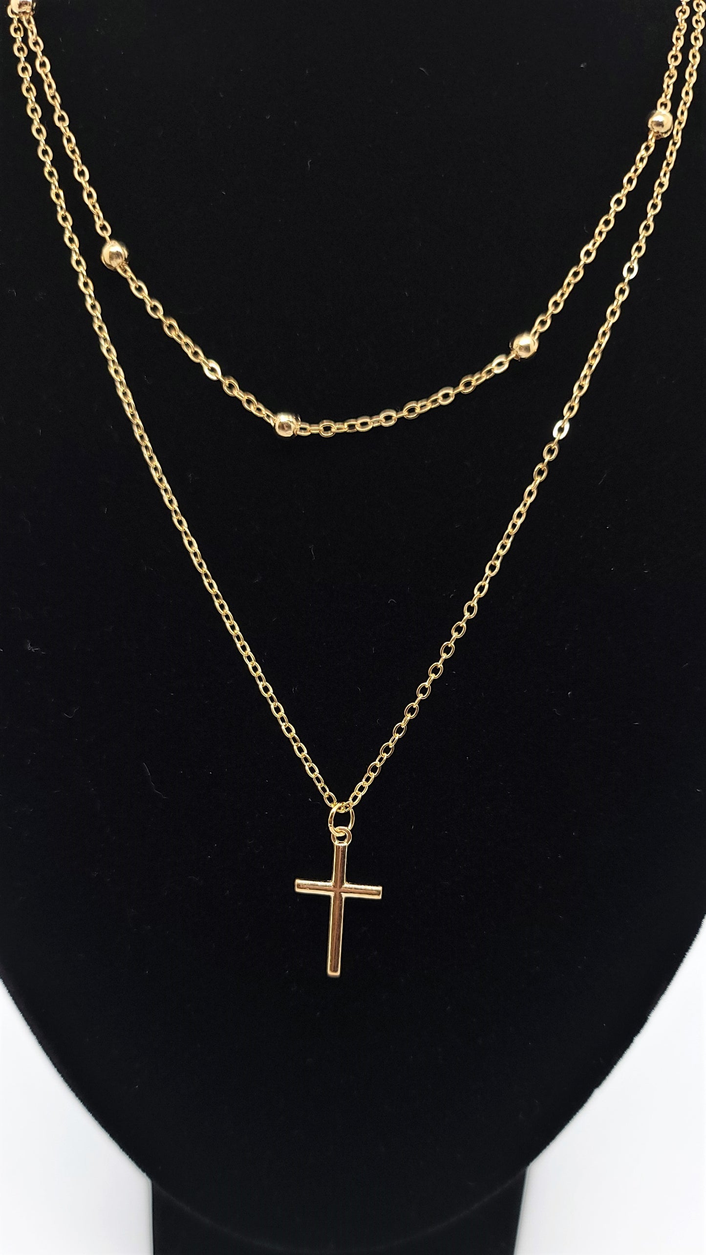 Gold Cross Necklace