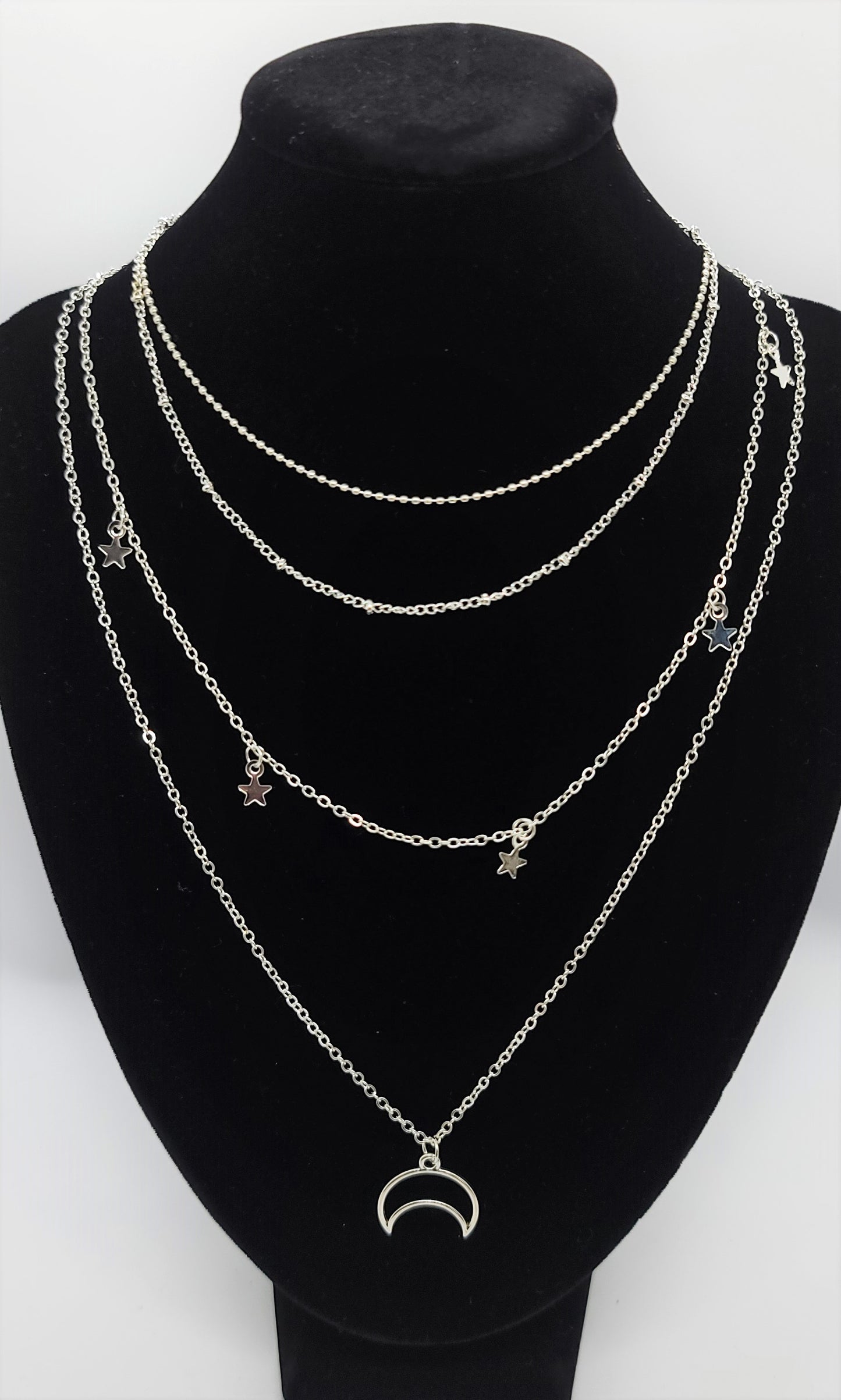 Moon n Stars Necklace