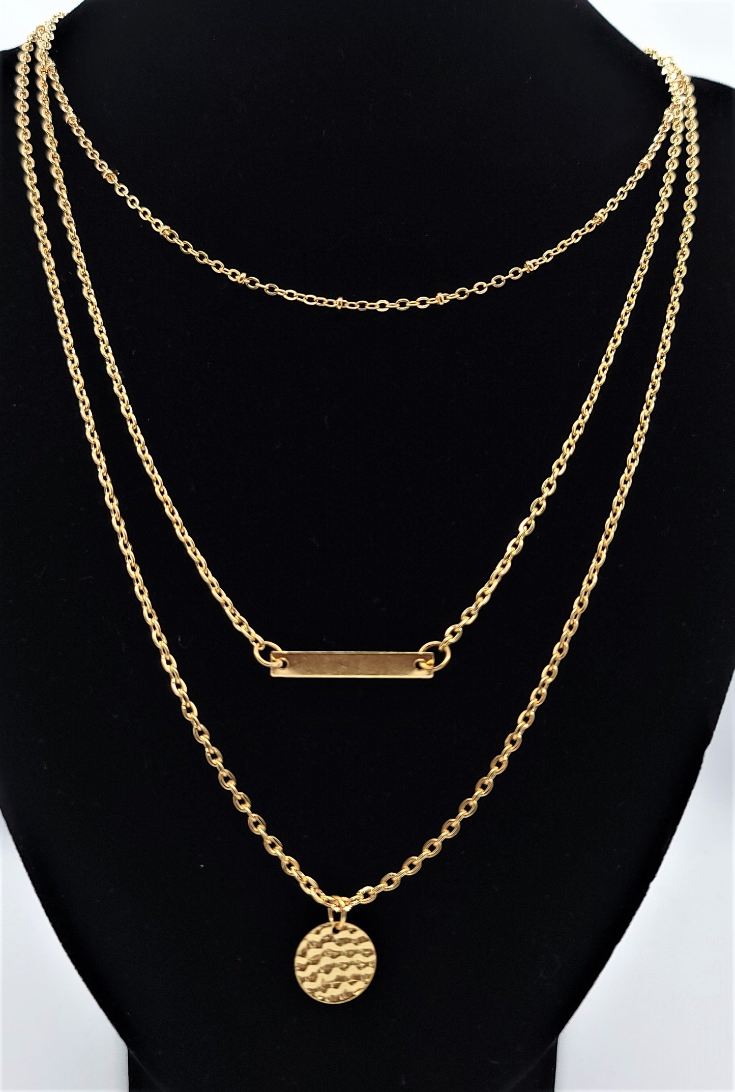 Vintage Moon Map Necklace