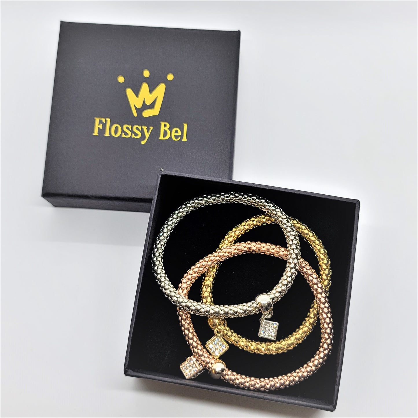 Crystal Cube Bracelet