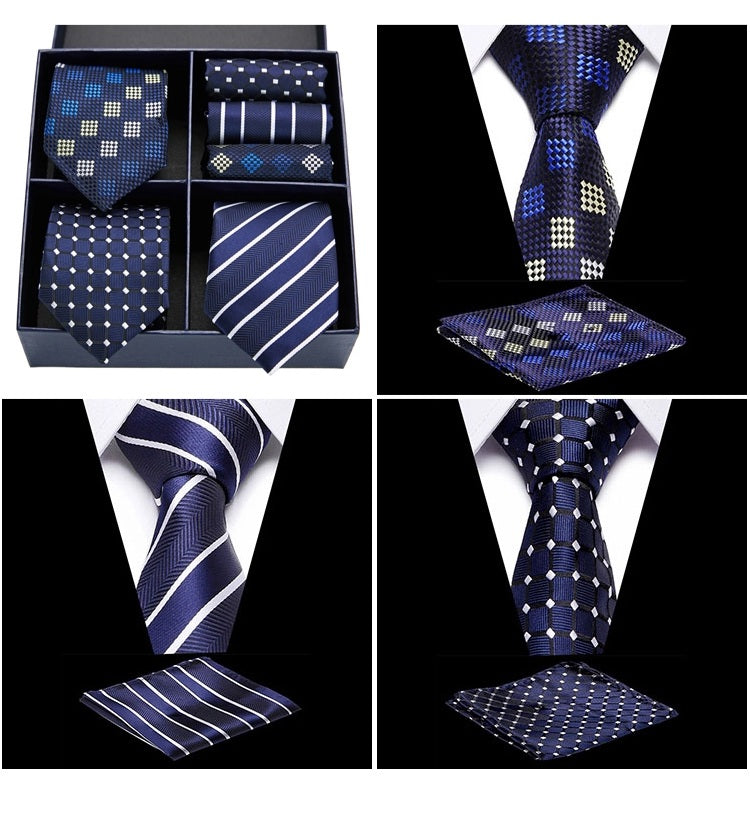 Silk Tie Gift Box (Blue Box)