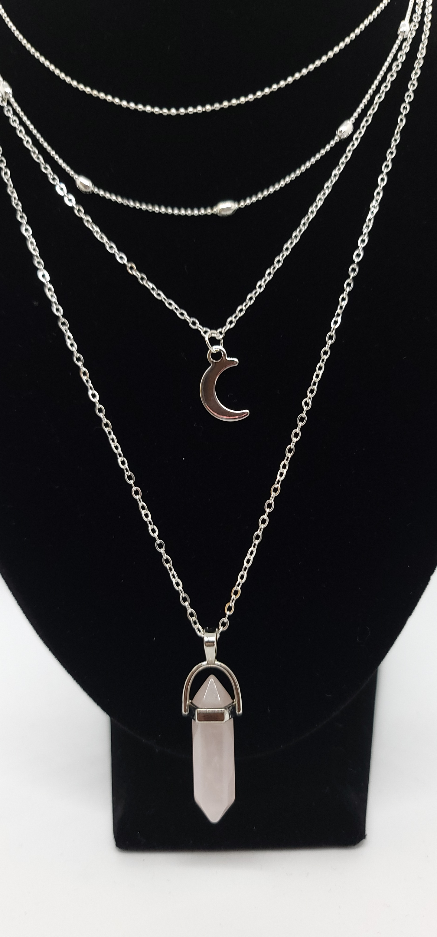 Pink Stone Necklace