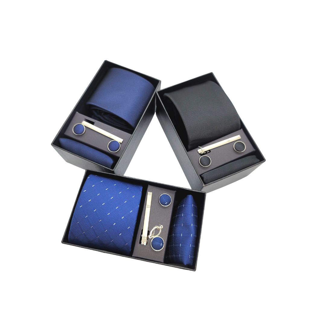 Silk Tie Gift Box (black box)