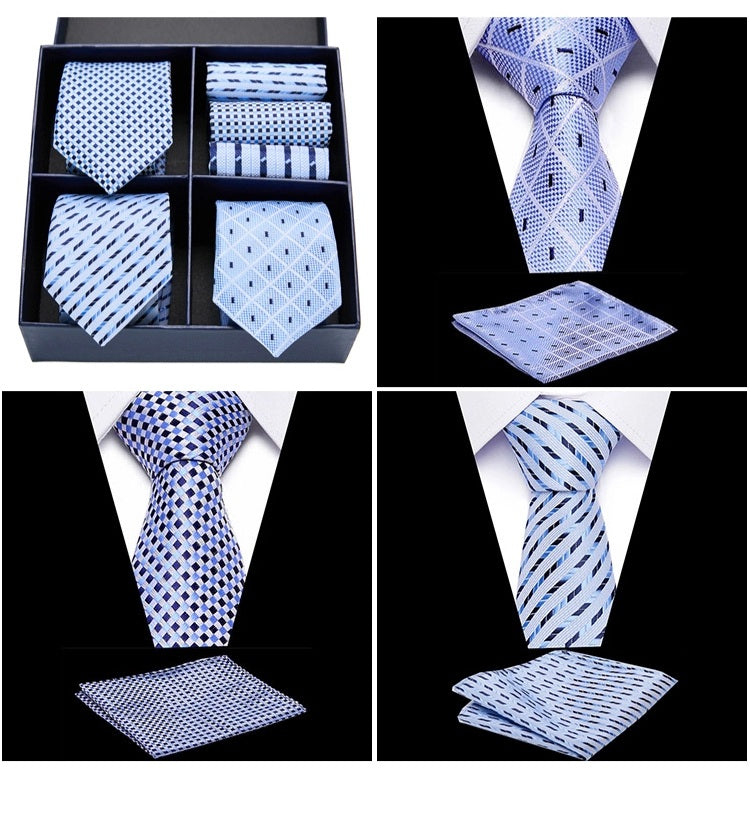 Silk Tie Gift Box (Blue Box)