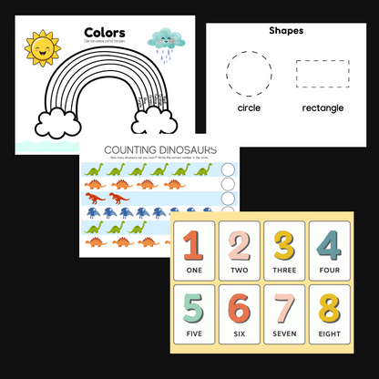 Learning Numbers Busy Book