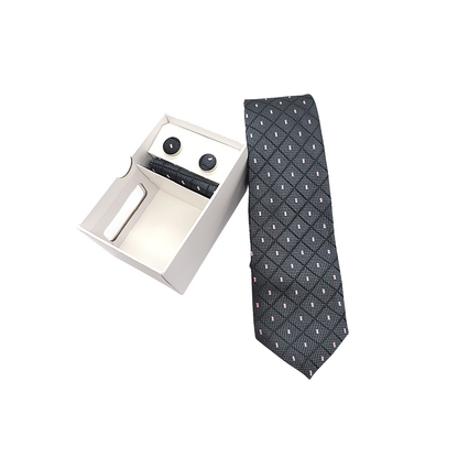 Silk Tie Gift Set (white box)