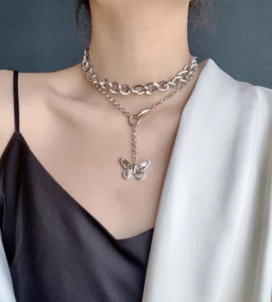 Butterfly Chocker Necklace