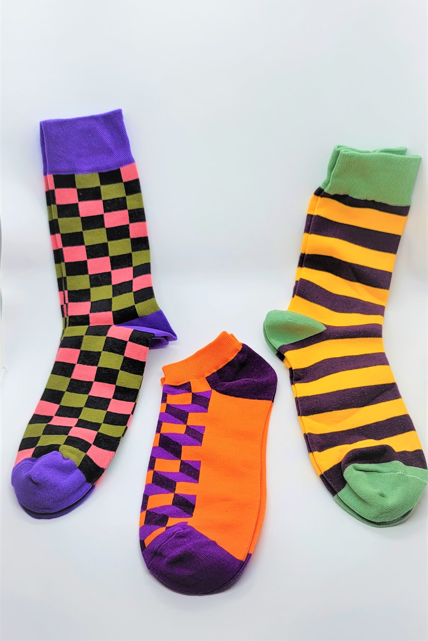 Luxury Geometric Men's Socks