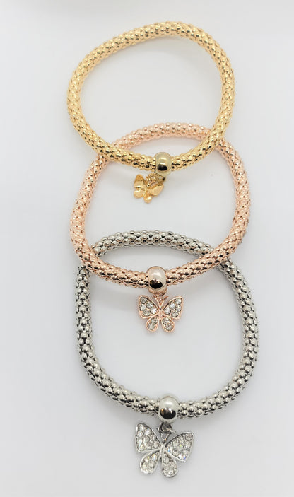 Crystal Butterfly Bracelet