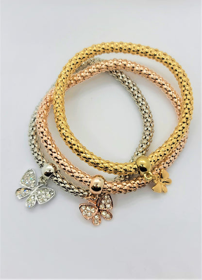 Crystal Butterfly Bracelet