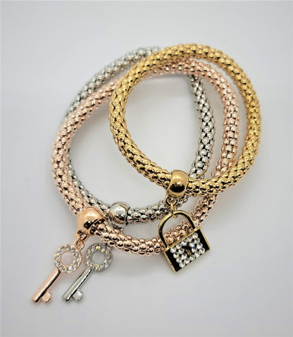Lock n Key Bracelet
