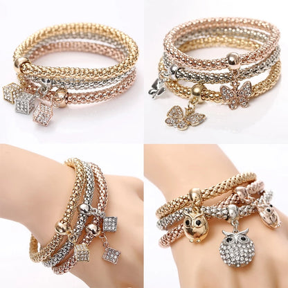 Crystal Butterfly Bracelet