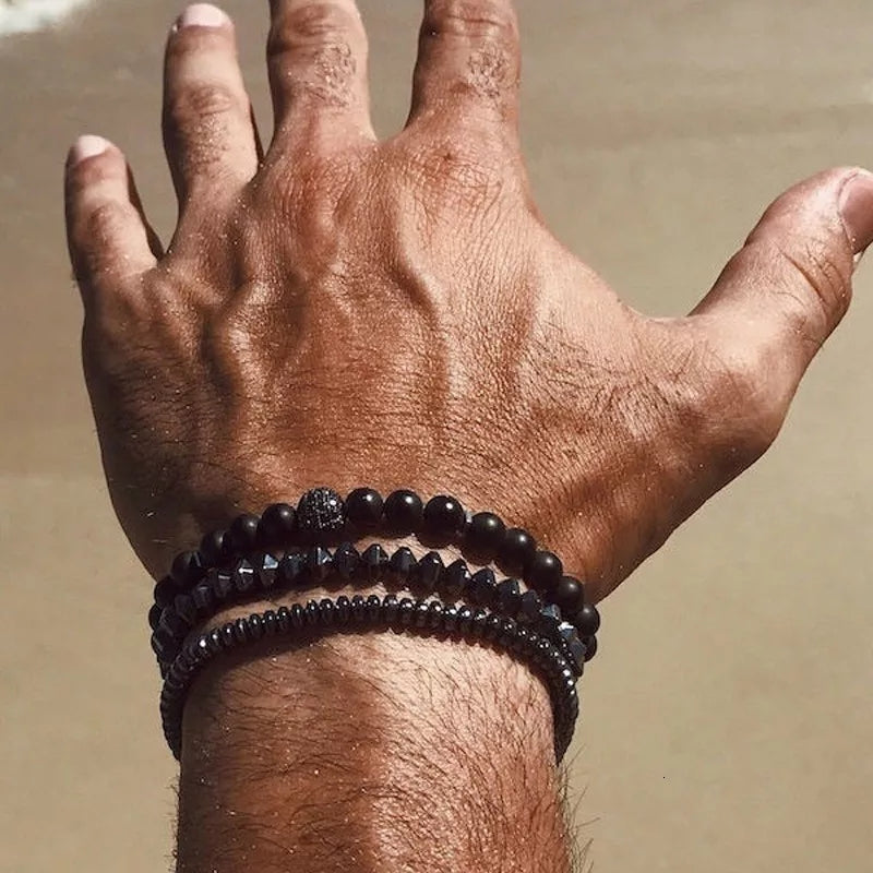 Strand-stone Beaded bracelet