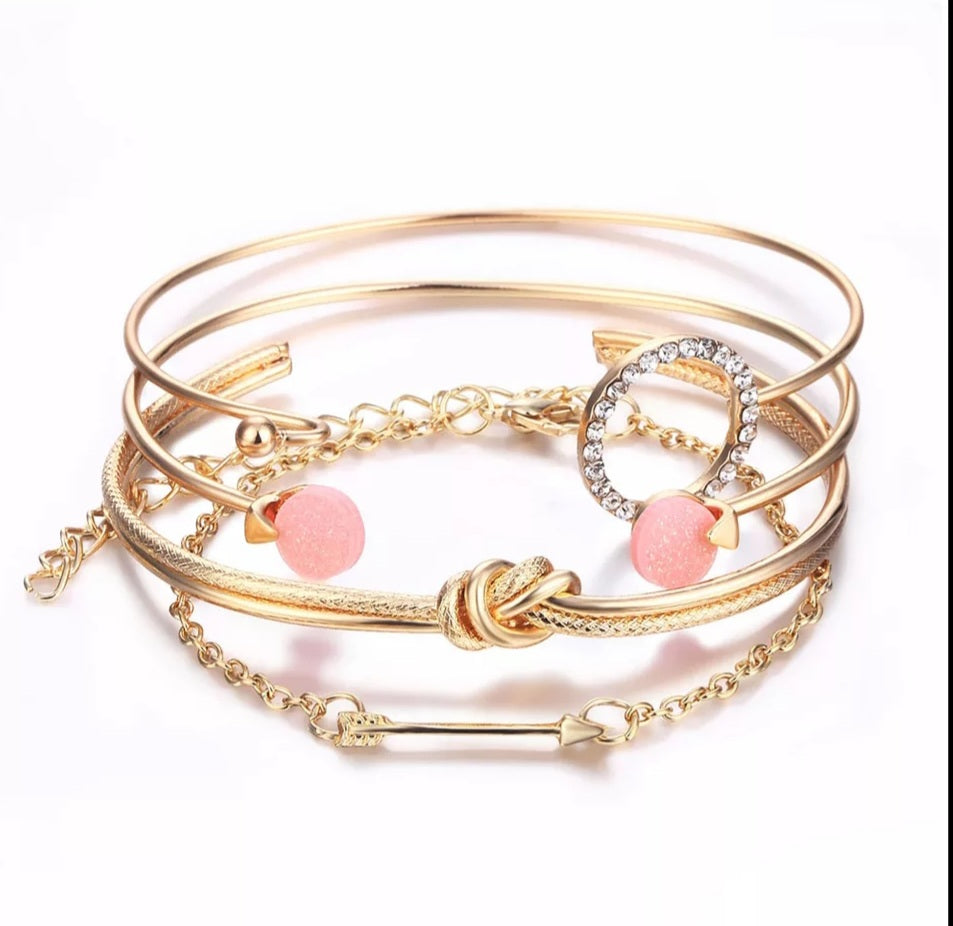 Amazon.com: Sakytal Rhinestone Bangles Bracelets Crystal Wide Multilayer  Cuff Bracelet Sparkle Tennis Stretch Bracelet for Women (Gold): Clothing,  Shoes & Jewelry